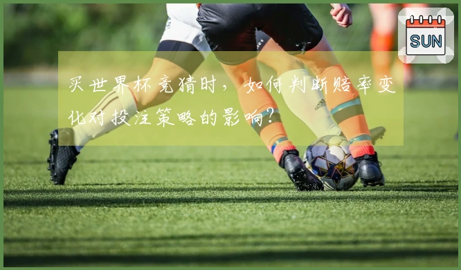 买世界杯竞猜时，如何判断赔率变化对投注策略的影响？